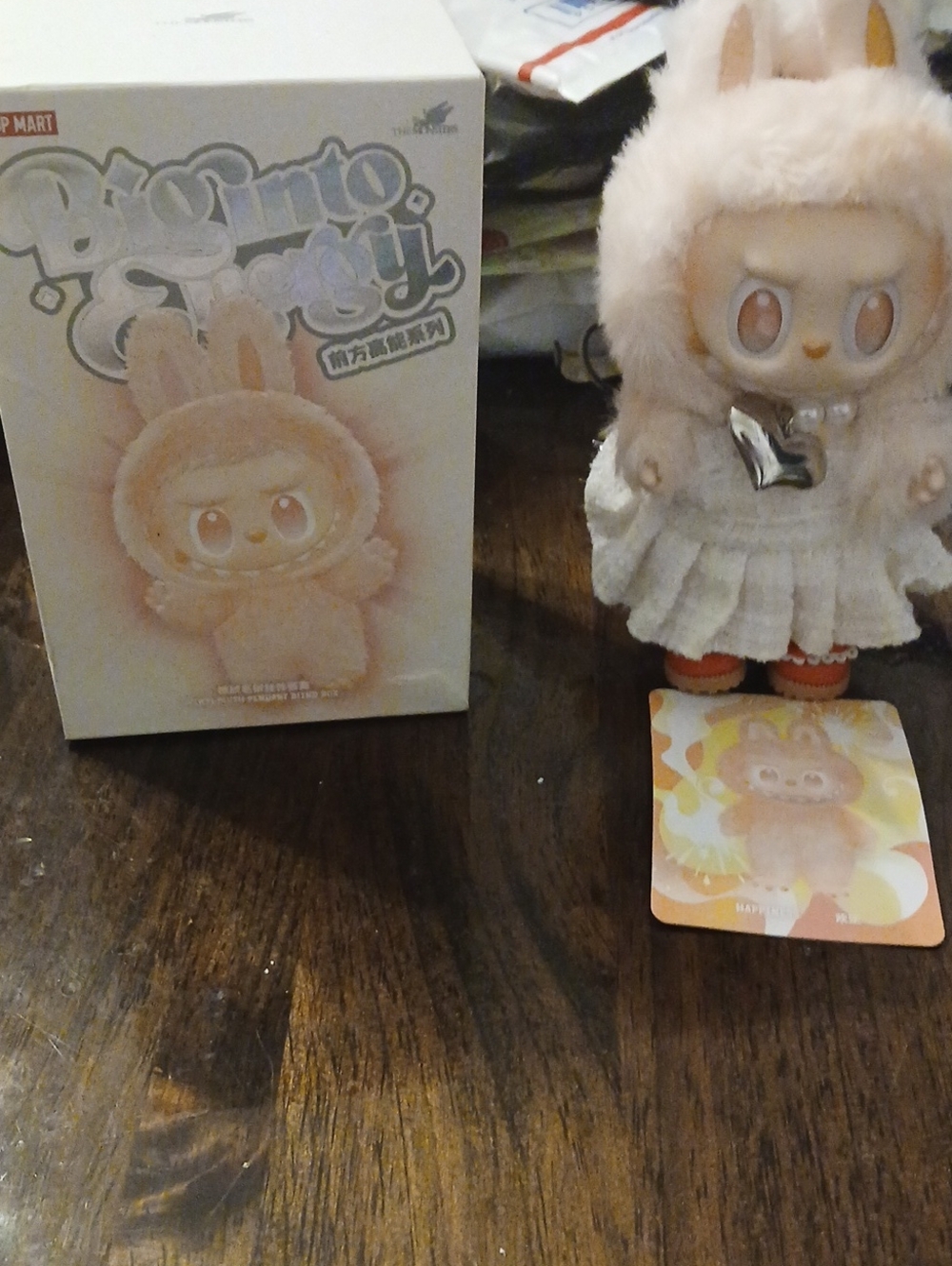 2 Big ENERGY Plush Cream Pink 1 In Box One Fully Dressed Authentic